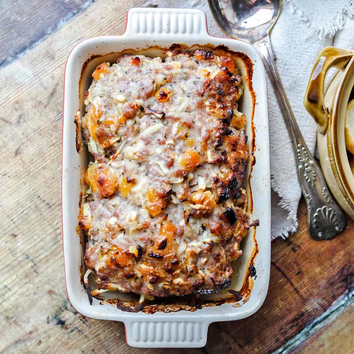 Apricot & Sausagemeat Stuffing Farmersgirl Kitchen