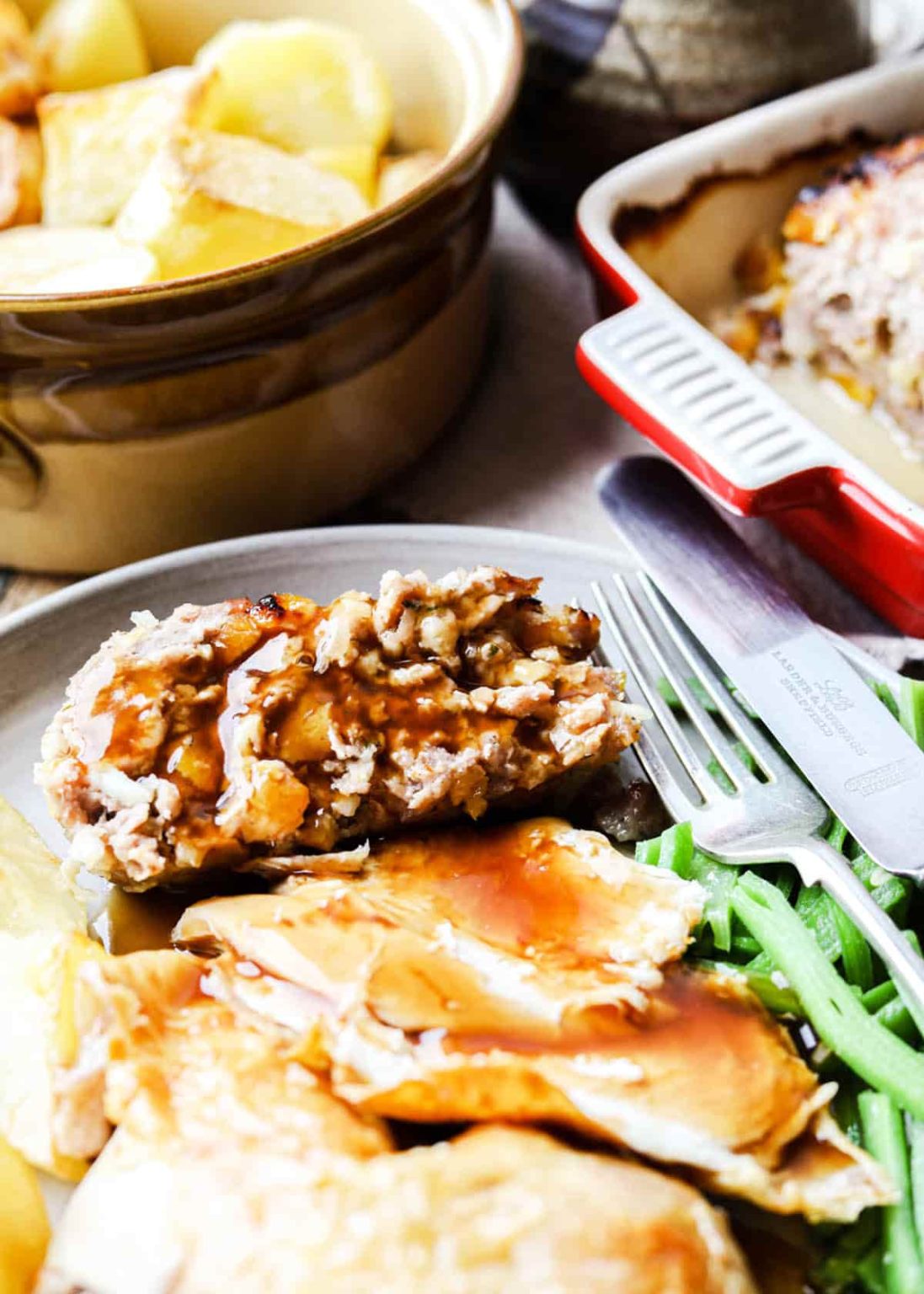 Apricot & Sausagemeat Stuffing Farmersgirl Kitchen