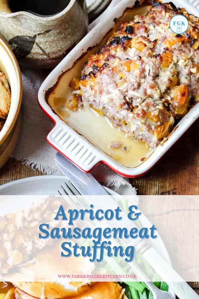Apricot & Sausagemeat Stuffing Farmersgirl Kitchen
