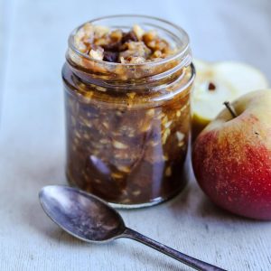 Apple Pickle Jar and apples