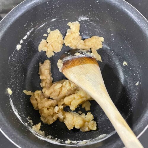 Gravy add flour