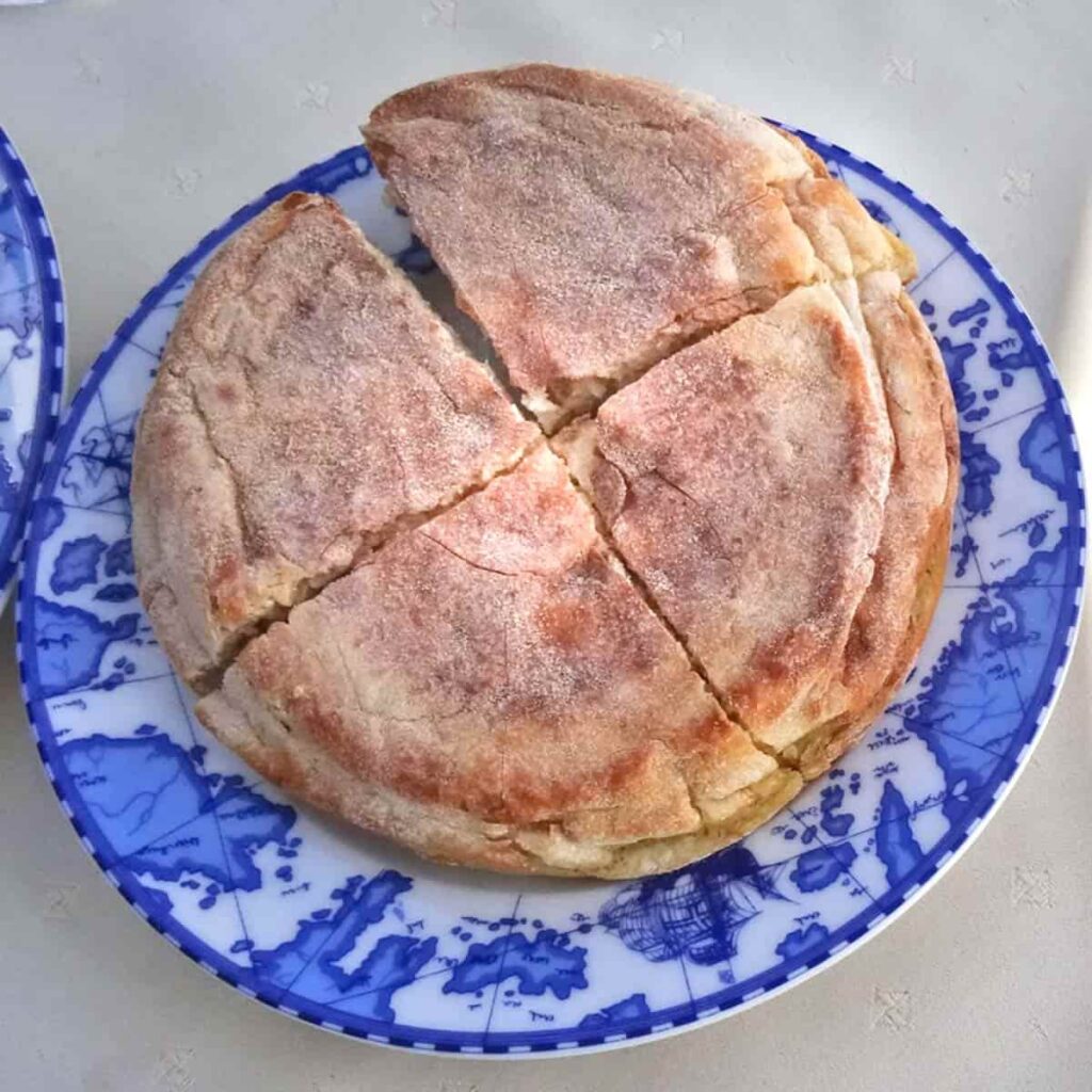 Bolo do Caco - Traditional Bread from Madeira - Farmersgirl Kitchen