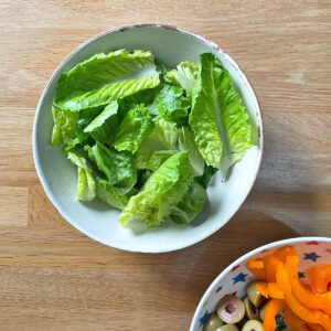 Lettuce for Greek Salad