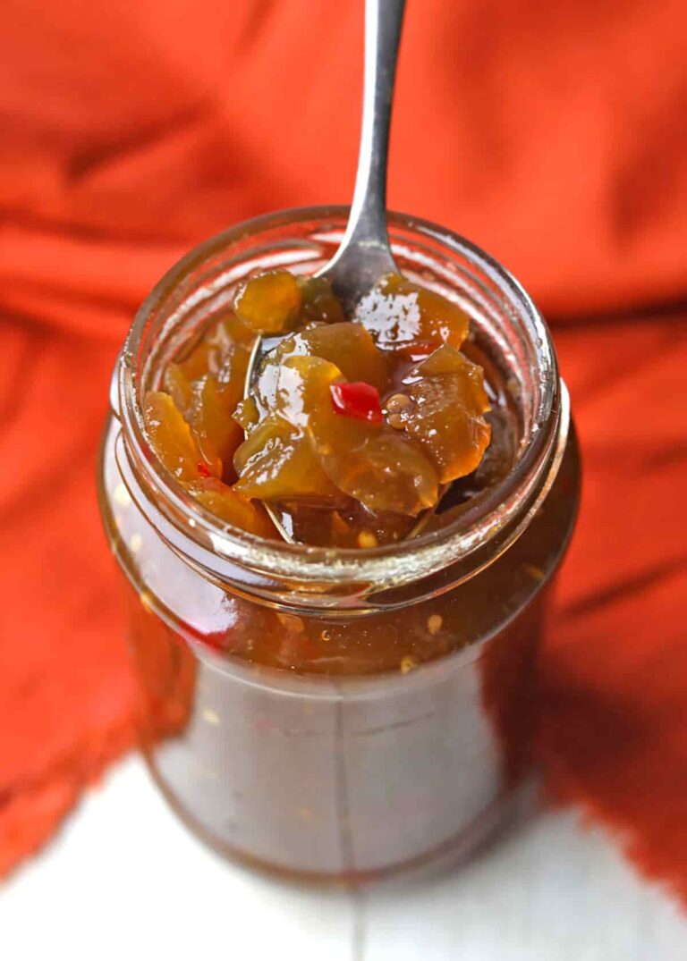 Green Tomato Chilli Jam Farmersgirl Kitchen