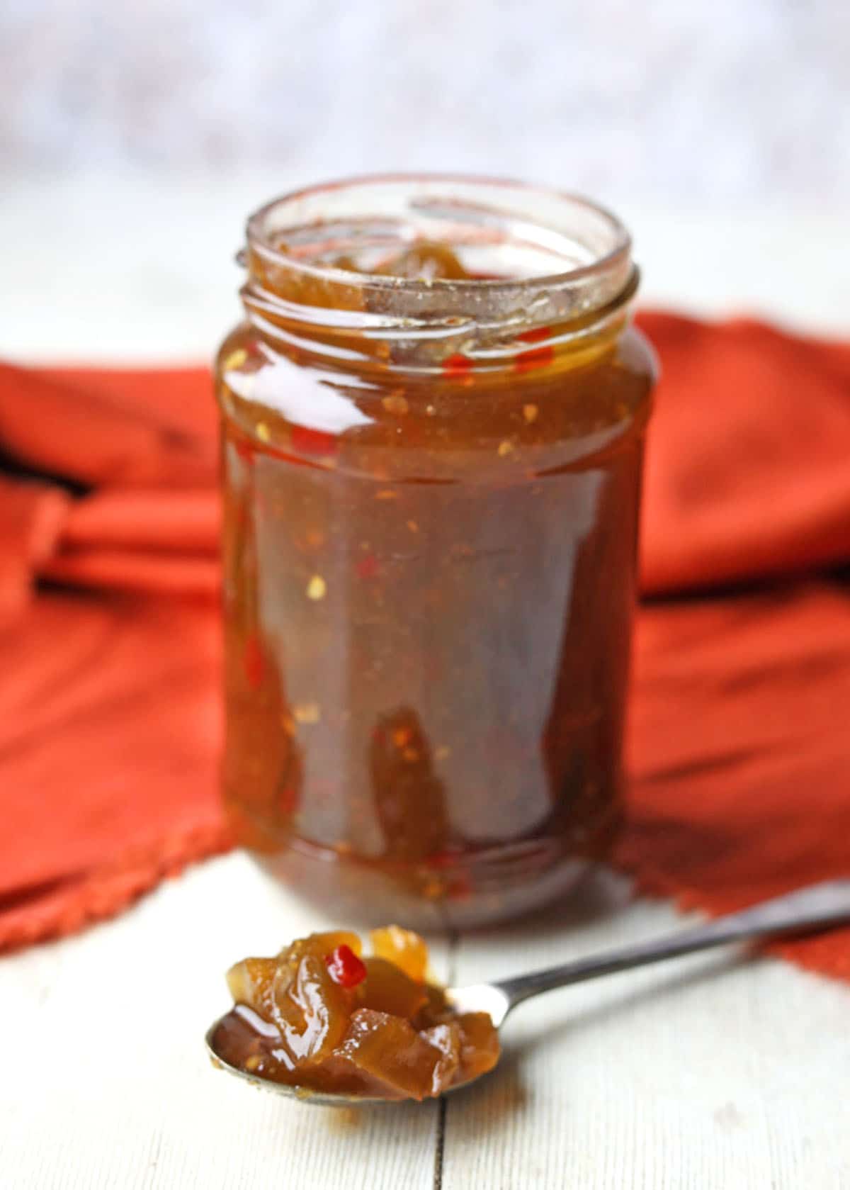 Green Tomato Chilli Jam Farmersgirl Kitchen