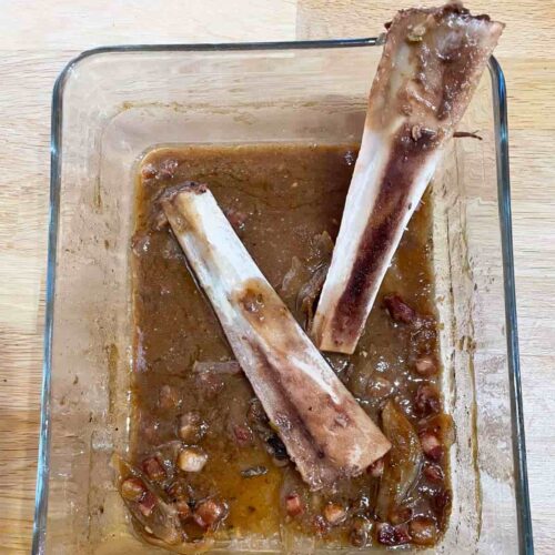 Beef rib bones