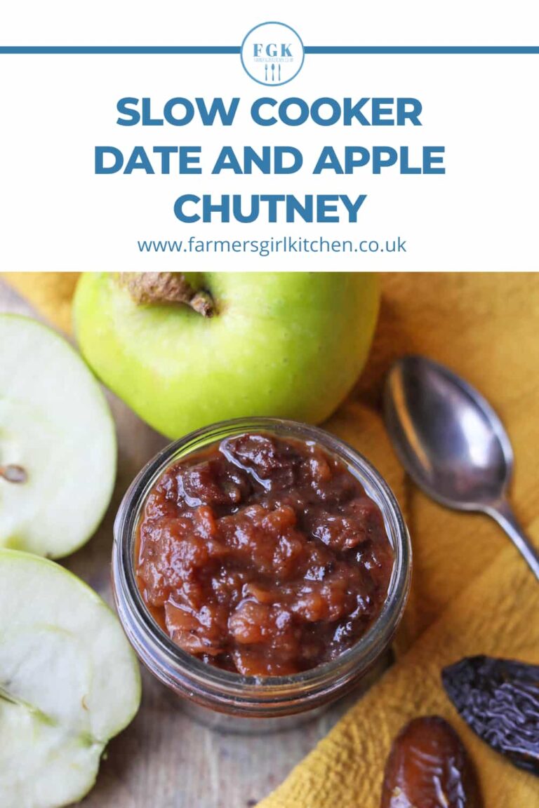 Slow Cooker Date and Apple Chutney Farmersgirl Kitchen