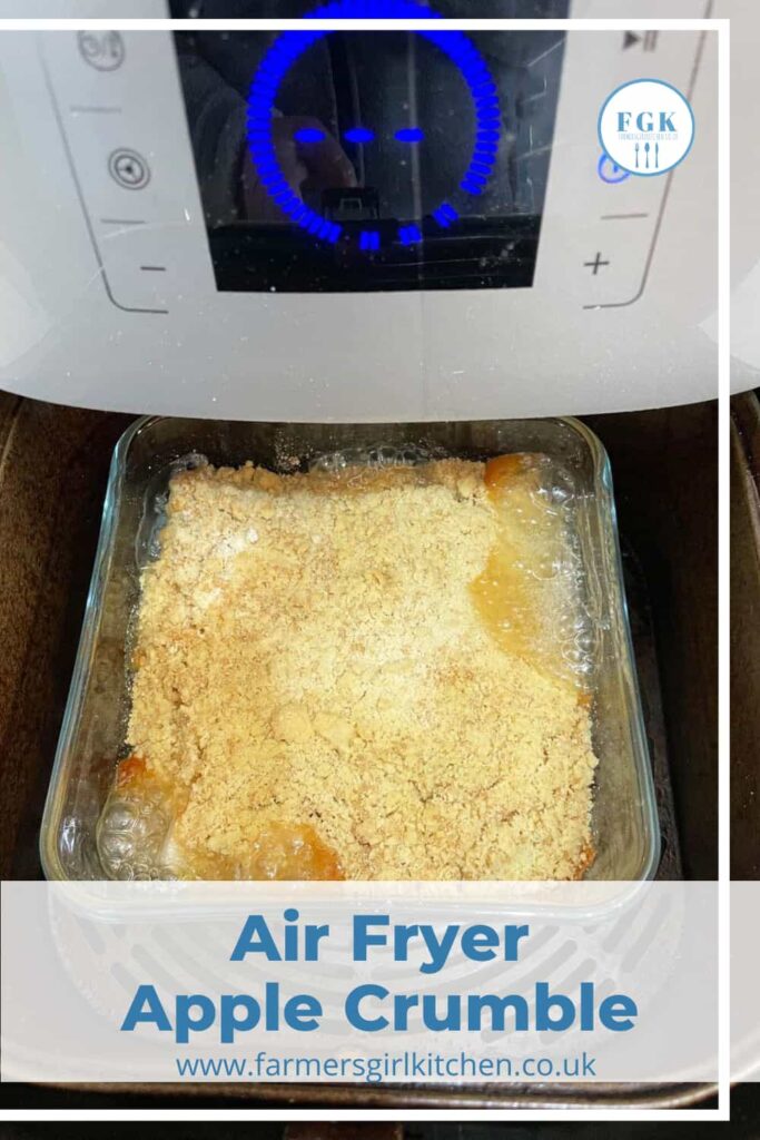 Air Fryer Apple Crumble Farmersgirl Kitchen
