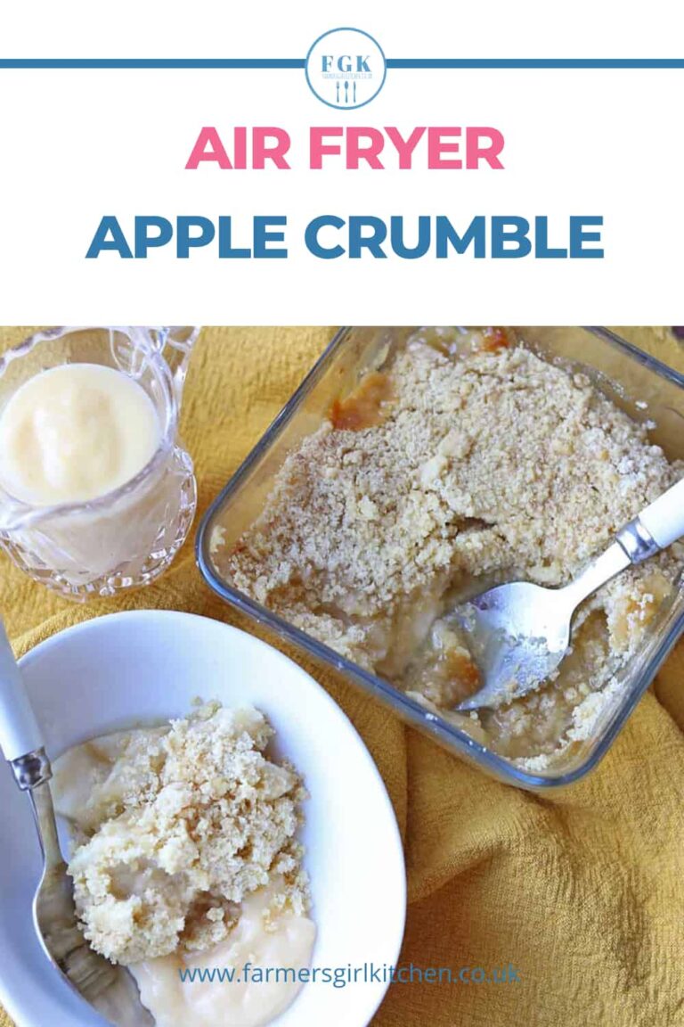 Air Fryer Apple Crumble Farmersgirl Kitchen