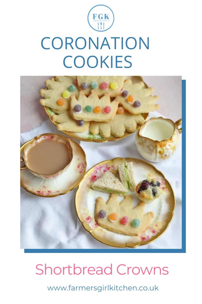 Coronation Cookies and afternoon tea