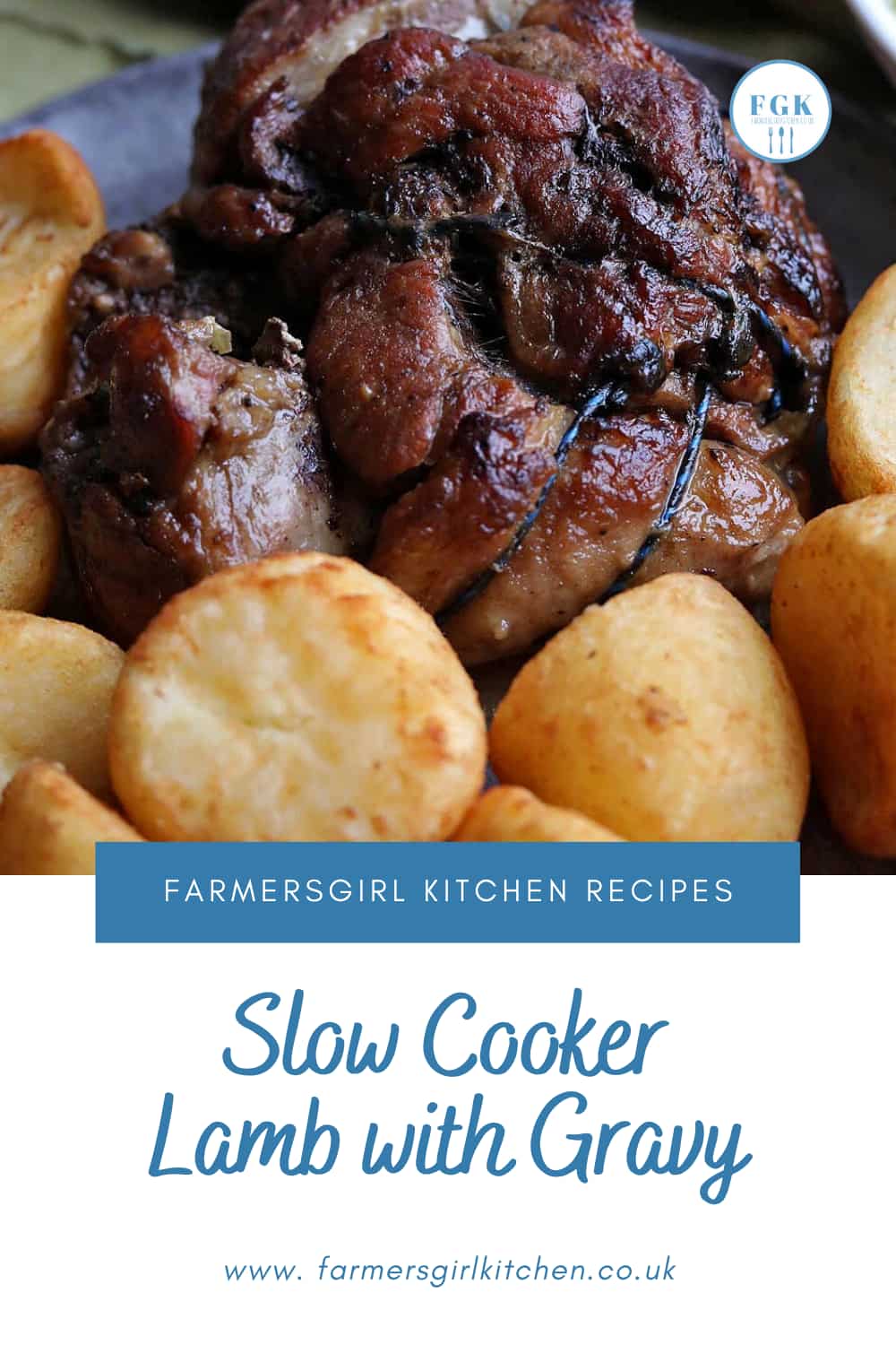 Slow Cooker Lamb with Gravy Farmersgirl Kitchen