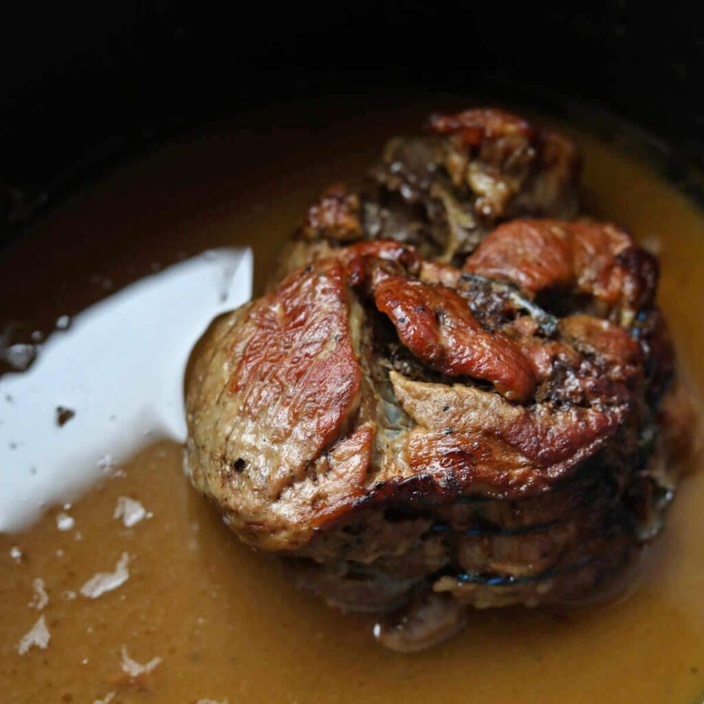 Slow Cooker Lamb with Gravy Farmersgirl Kitchen