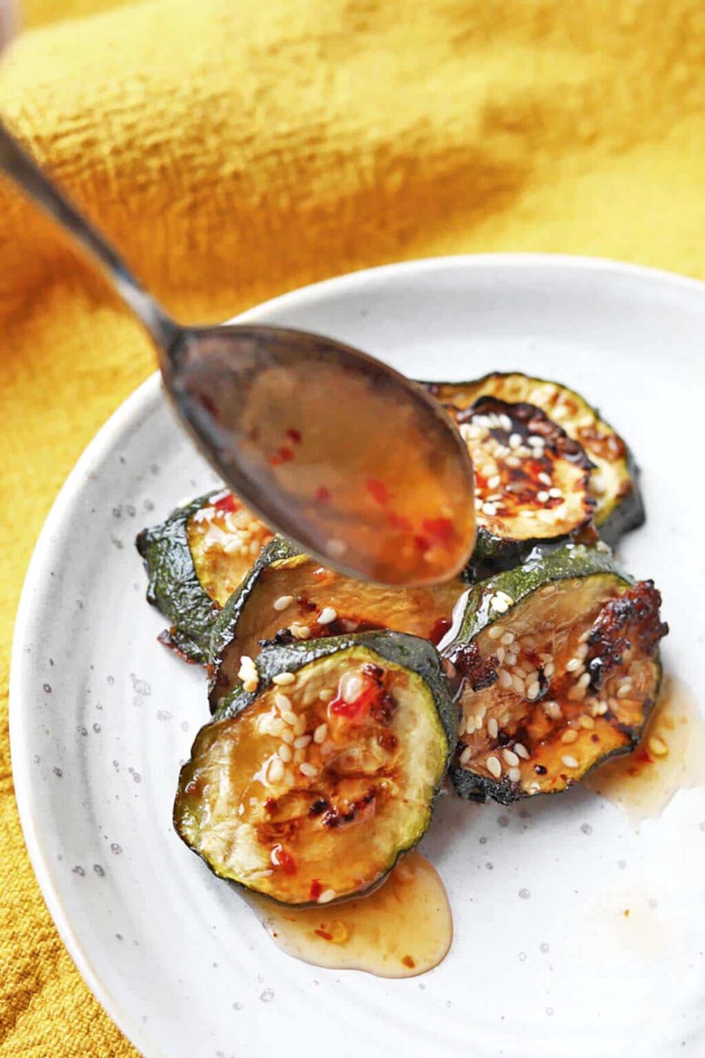 Air Fryer Courgettes Asian Style Farmersgirl Kitchen