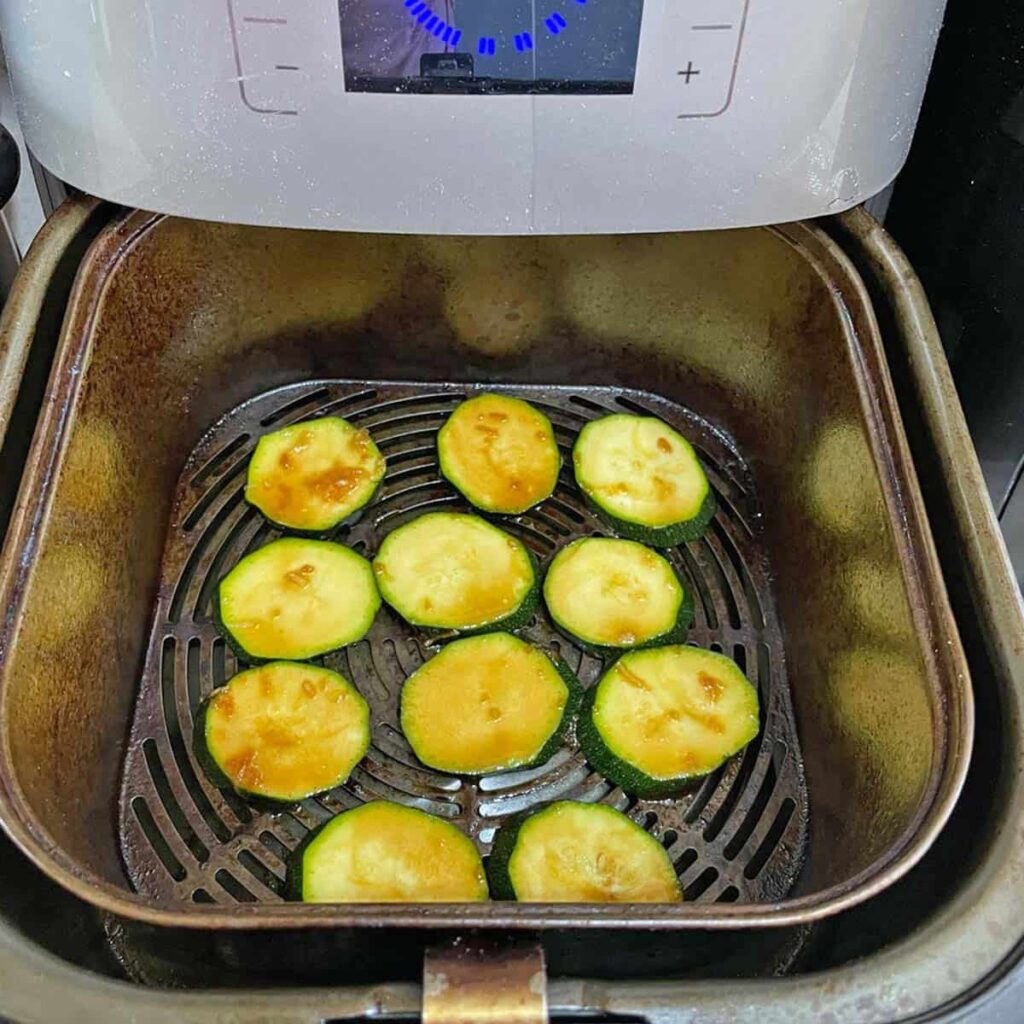 Air Fryer Courgettes Asian Style Catenus