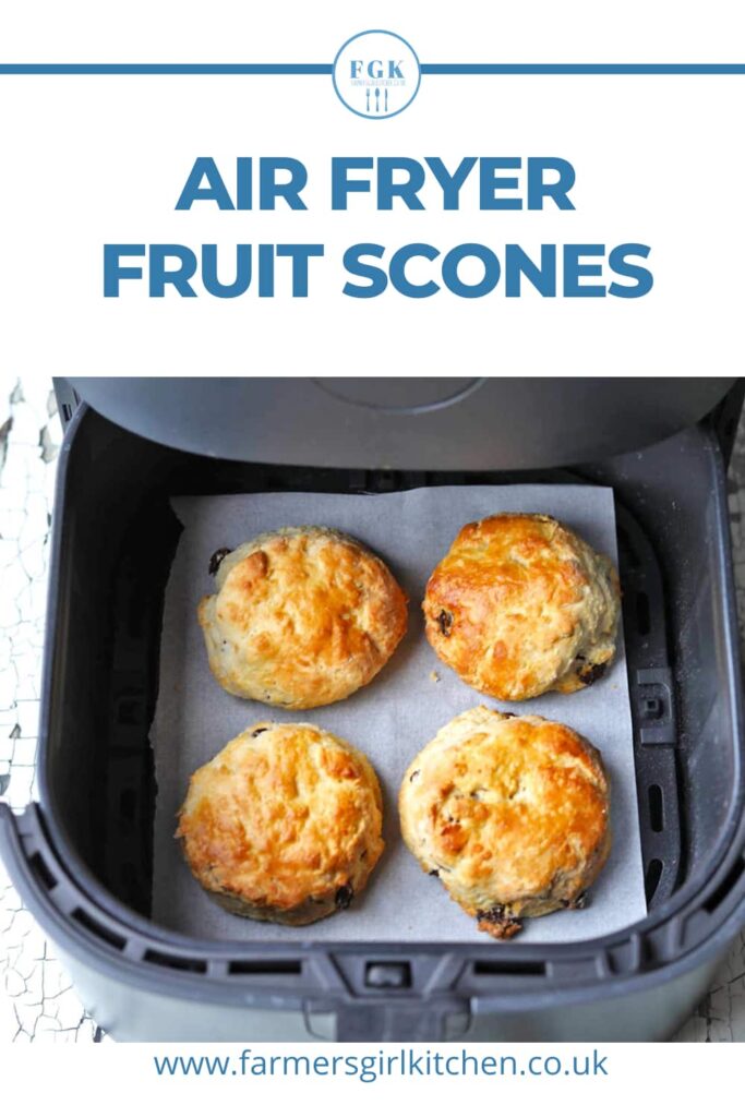 Air Fryer fruit scones in air fryer 