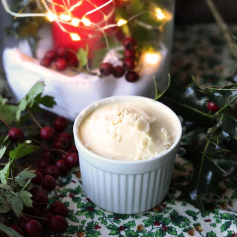 Brandy butter for Christmas Pudding and mince pies