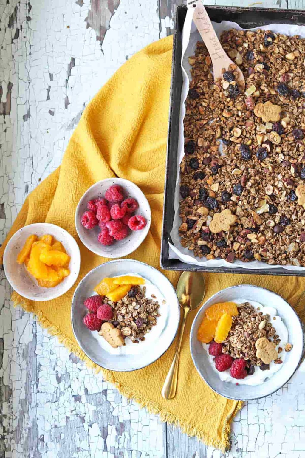 Christmas Gingerbread Granola with Gingerbread Men Farmersgirl Kitchen