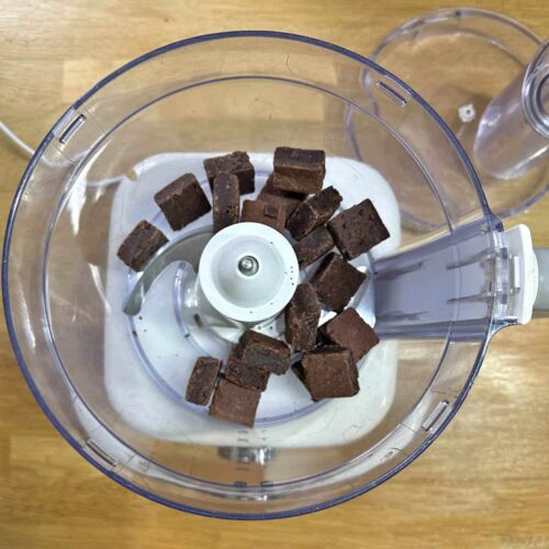 brownie bites in food processor