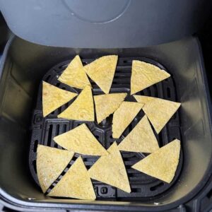 Tortilla chips in air fryer