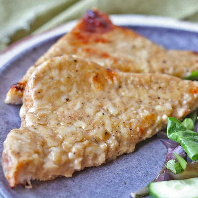 cut slices of air fryer easy welsh rarebit.