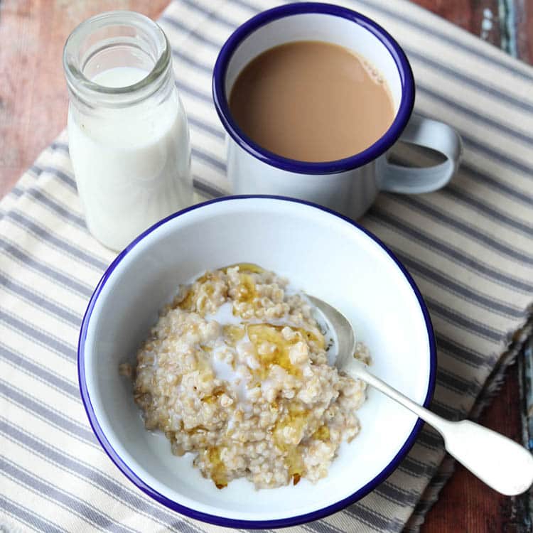 WW2 Ration Book Porridge (Oatmeal)