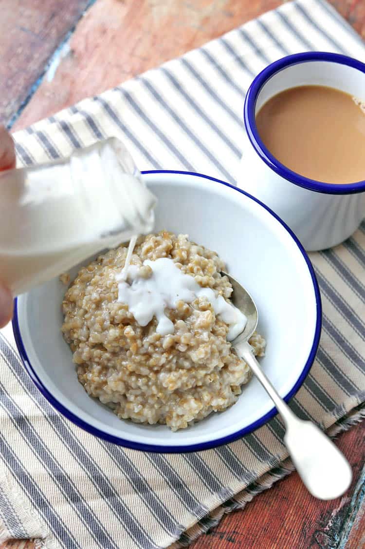 WW2 Ration Book Porridge (Oatmeal) - Farmersgirl Kitchen