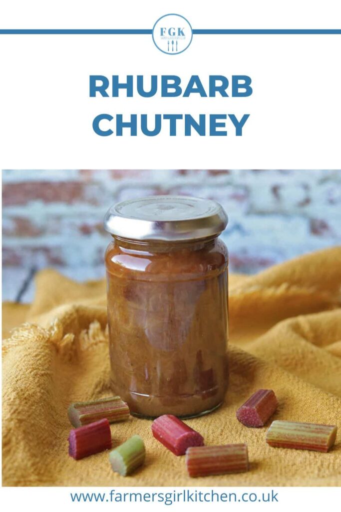 rhubarb chutney